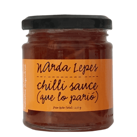 Chlli Sauce Narda Lepes Frasco x 210 Grs ( Que lo parió )
