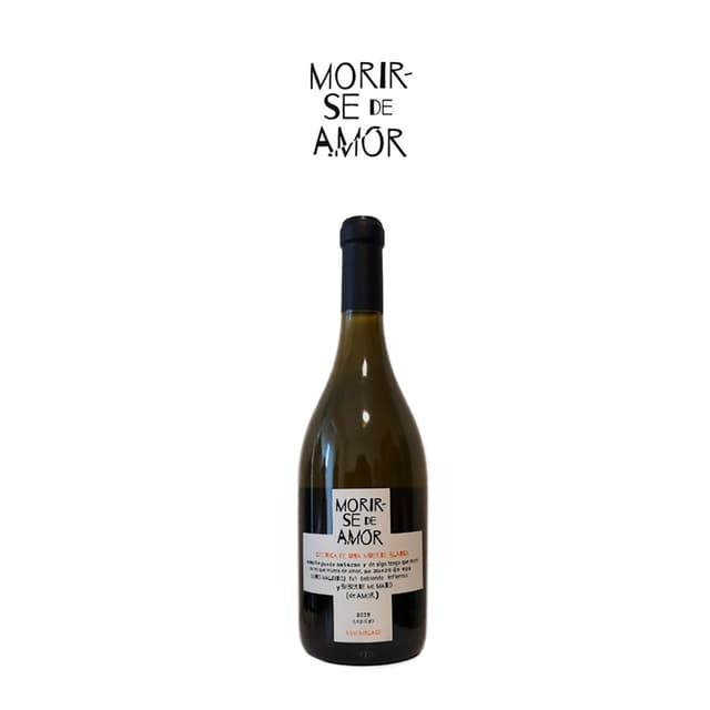 MORIRSE DE AMOR ASSEMBLAGE BLANCO Botella 750 cc