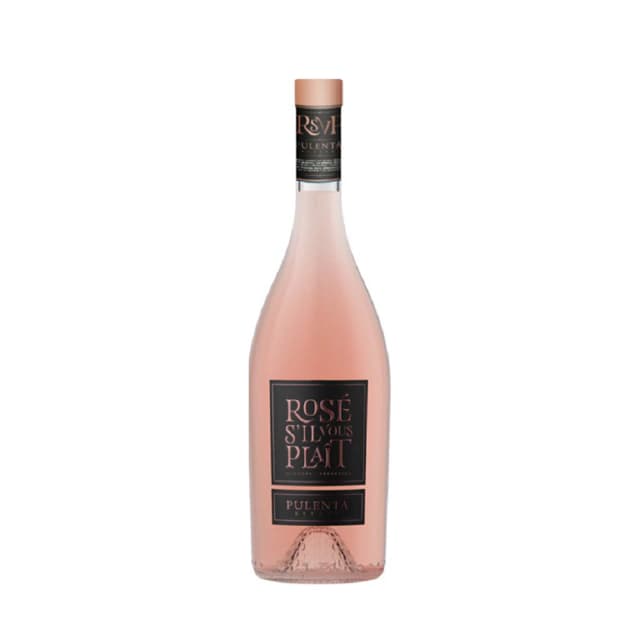 PULENTA ROSE SIL VOUS PLAIT (MERLOT)